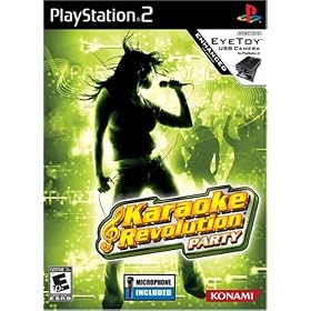 PS2 - Karaoke Revolution Party with Microphone