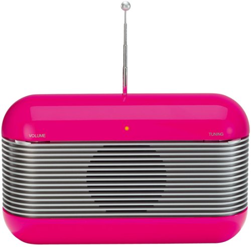 Elektronik und Foto: Addex AD 336 Radio pink