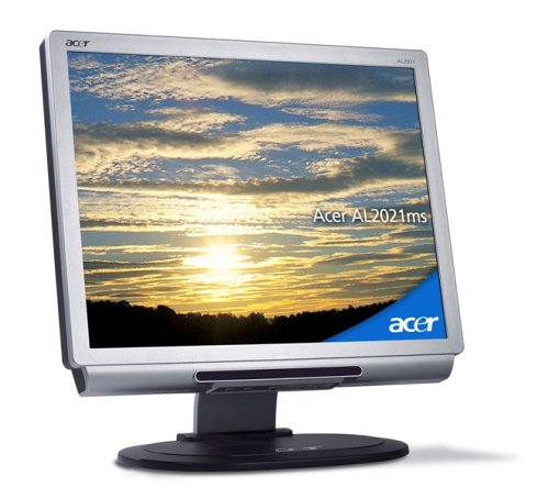 Acer AL2021MS 20 Zoll TFT Monitor silber/grau DVI 16 MS Reaktionszeit