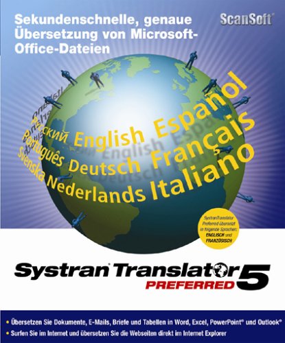 Festplatten: Systran Translator Preferred mll CD Win