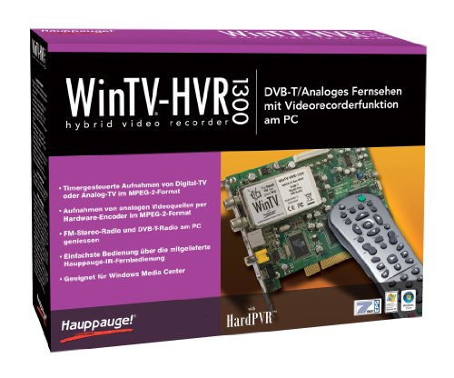 Heimkinosysteme: Hauppauge WinTV-HVR-1300 DVB-T PCI TV-Karte
