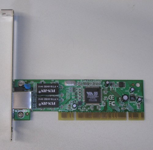 Festnetztelefone: Fiberline FL-2400 Gigabit Ethernet Netzwerkkarte, PCI,