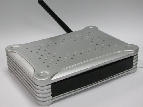 Festnetztelefone: Fiberline WL-3064R Wireless LAN Router 11g/54Mbps mit WEP/WPA Verschl�sselung und deutscher Men�f�hrung