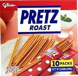 Glico - Roasted Pretz Sticks Party Family Size (10 Packs) - 6.80 Oz