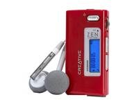 Camcorder: Creative Zen Nano Plus Tragbarer MP3-Player  512 MB rot
