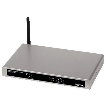 Heimkinosysteme: Hama Wireless LAN Modem Router 54 Mbps