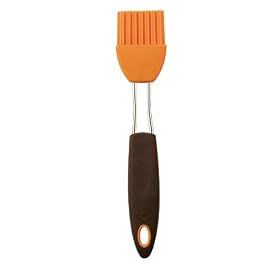 Amazon.com: Mario Batali Silicone Basting Brush, Persimmon: Kitchen & Housewares : persimmon brush basting copco mario batali silicone basting brush