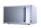 HINARI MX745GLSL Lifestyle Wide-Screen Mirror Finish Microwave Oven 20lt 800w