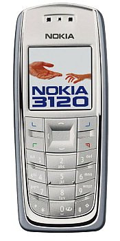NoteBook: Nokia 3120 XtraPac Prepaid Handy mit 10,- Startguthaben (T-Mobile) SIM-Lock