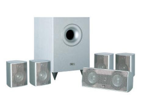 Drucker: Elac Cinema 05 ESP 5.1 Lautsprecher-System silber