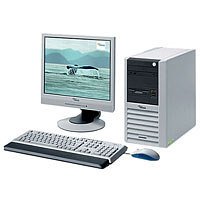 Festnetztelefone: Fujitsu Siemens  ESPRIMO P5905 Desktop-PC (Intel Pentium 4 3.2 GHz, 512 MB RAM, 80 GB HDD, DVD+/-RW, XP Prof)