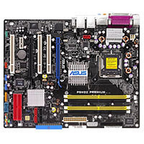 Elektronik und Foto: Asustek Computer P5WD2 PREM/WIFI-TV/D Sockel 775 I955X Mainboard