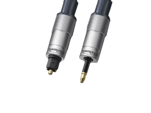 Camcorder: Clicktronic Toslink-Stecker > 3,5 mm Mini-Stecker - 2 m