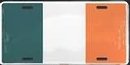 Ireland Flag License Plate