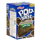 Kelloggs Pop-Tarts Frosted Chocolate Fudge Low Fat, 8-Count Boxes (Pack of 12)