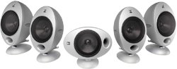 Kompaktanlagen: KEF KHT-2005 Surround-System silber