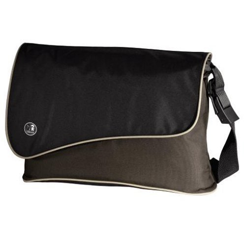 Camcorder: Caseman Notebooktasche College, 15,4 Zoll, Schwarz/Braun