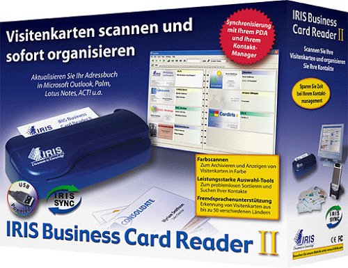 Navigationssysteme: IRIS Business Card Reader II PC