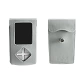 Noreve Tradition BLACK leather case for Toshiba Gigabeat F40 & F60 with removable belt clip and snap closure