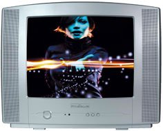 Projektoren: Phocus CRT 14 S 14-Zoll/ 37 cm 4:3 Fernseher silber