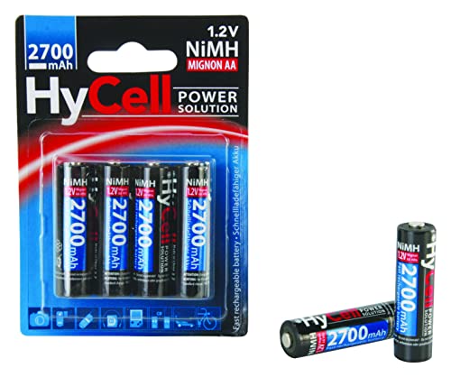 Elektronik und Foto: Ansmann X 4 Energy Mignon NiMH-Akku AA 2600mA 4er Pack