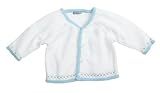 Carters Blue Embroidered V-Neck Cardigan Sweater - 6 Months