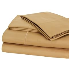 Renaissance 600-Thread-Count Solid Queen Sheet Set, Caf�