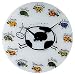 I.D.E.Ainternational ガラスウォールクロック 掛け時計 牛 LCW022-Vache 2190155