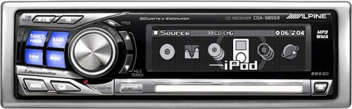 Elektronik und Foto: Alpine Autoradio CDA-9855R