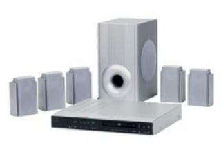 Festplatten: SEG DVH 450 Heimkino-System silber