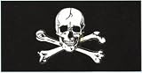 JOLLY ROGER Skull & Crossbones Pirate Bath BEACH TOWEL