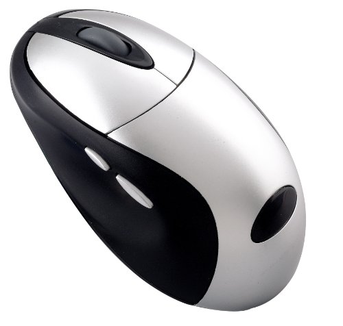 Festplatten: Sansun SN-103 Maus optisch PS/2 + USB 5 Tasten + Tastenrad silber