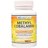 Methylcobalamin B12, Sublingual Vitamin B-12 5000mcg - 120 Tablets #