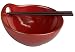 Mikasa Global Cuisine Bowl with Chopsticks, Red