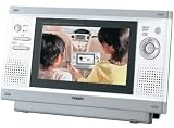 TWINBIRD DVD�U�o�f�B VD-J711W �|�[�^�u���h��DVD�v���[���[ �z���C�g