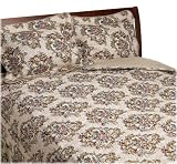 Malibu Shores Jacquard Queen 4-Piece Comforter Set, Ivory