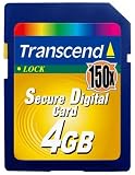 Transend 4Gb150X Secure Digital SD Card
