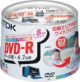 TDK DVD-R�ǡ����� 1-8��®�б��ۥ磻�ȥץ�󥿥֥�(�磻��)50��ѥå�[DVD-R47PWDX50PK]