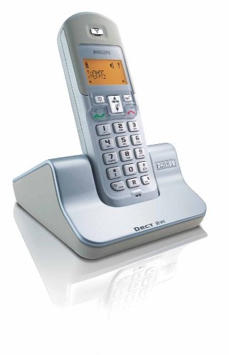 Projektoren: Philips DECT 221 schnurloses Telefon mit Freisprechfunktion polyphone Klingelt�ne