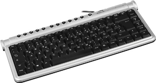 Festplatten: SPEED-LINK SL-6473-SSV Notebook Tastatur