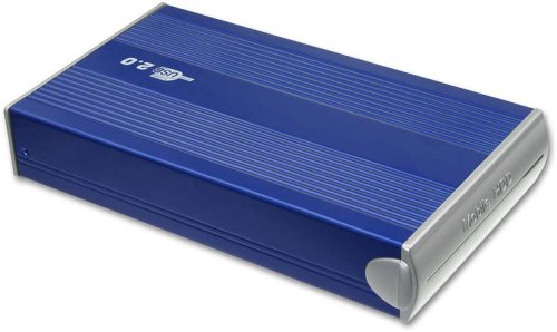 Digitalkameras: DATALUX DLX-35-BE 3,5 Zoll Festplattengeh�use, blau