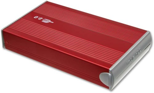 Digitalkameras: DATALUX DLX-35-RD 3,5 Zoll Festplattengeh�use, rot