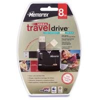 MP3 Player: Memorex MEGA TravelDrive HDD 8GB USB Festplatten Speicher