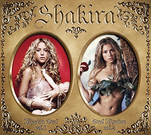 Oral Fixation Volumes 1 & 2 [SPECIAL EDITION w/Bonus DVD] by Shakira album cover