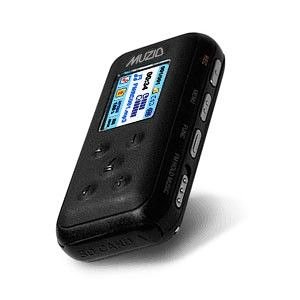 MP3 Player: Muzio FS 100 Tragbarer MP3-Player 512 MB schwarz