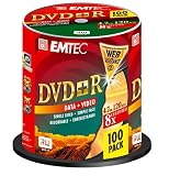 Emtec DVD+R Cake Box 100pk