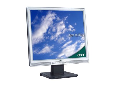 Acer Al1717s 17 Zoll TFT Monitor silber/schwarz (Kontrast 500:1, 12 Ms Reaktionszeit)