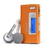 Creative Zen Nano Plus 256MB MP3 Player - Orange