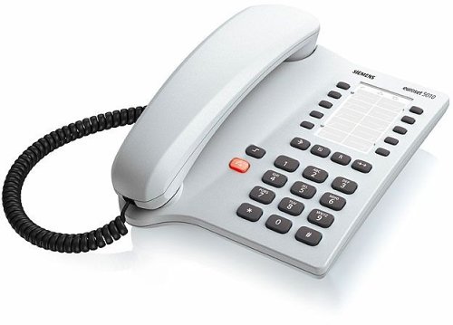 Festplatten: Siemens Euroset 5010, Schnurgebundenes Telefon, arktikgrau