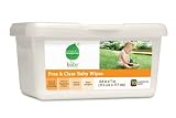 Seventh Generation Baby Wipes, Chlorine Free and Unscented, 80-Count Packages (Pack of 12) (960 Wipes)